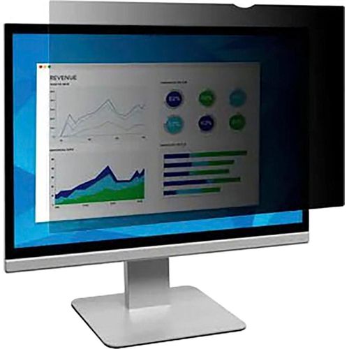 3M Schutzfolie "Blickschutzfilter für Monitor 24,0"" Schutzfolien schwarz