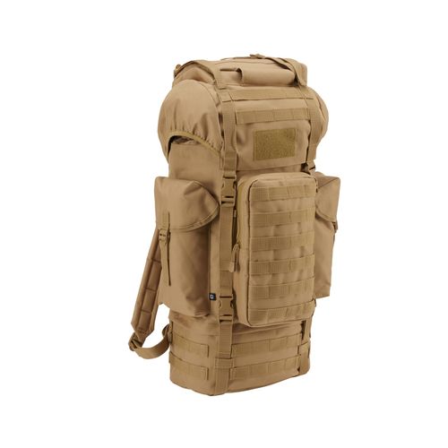 Rucksack BRANDIT "Brandit Accessoires Kampfrucksack Molle" braun (camel) Rucksäcke