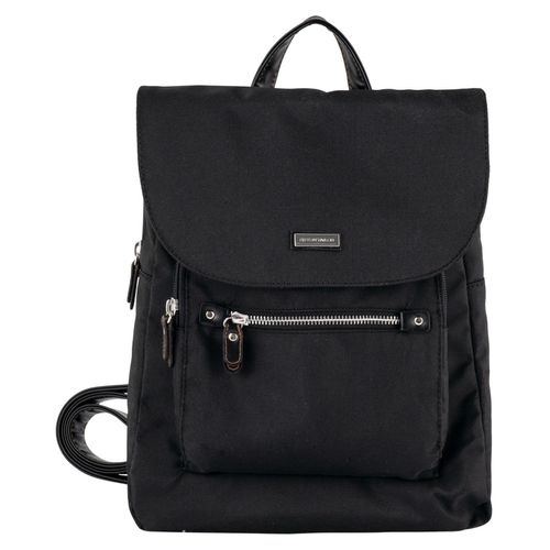 Cityrucksack TOM TAILOR "RINA" Gr. B/H/T: 29cm x 31cm x 8,5cm, schwarz Rucksäcke mit super leichtem Gewicht