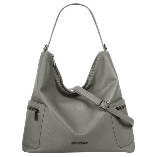 Umhängetasche BETTY BARCLAY Gr. B/H/T: 36cm x 34cm x 13cm onesize, grau Damen Taschen