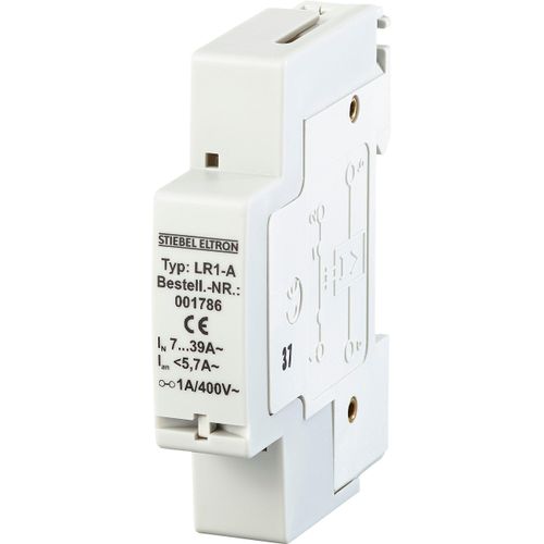Sicherheitsrelais STIEBEL ELTRON "LR-1-A", grau, B:17mm H:50mm L:60mm, Relais, Lastabwurf-Relais für Vorrangschaltung