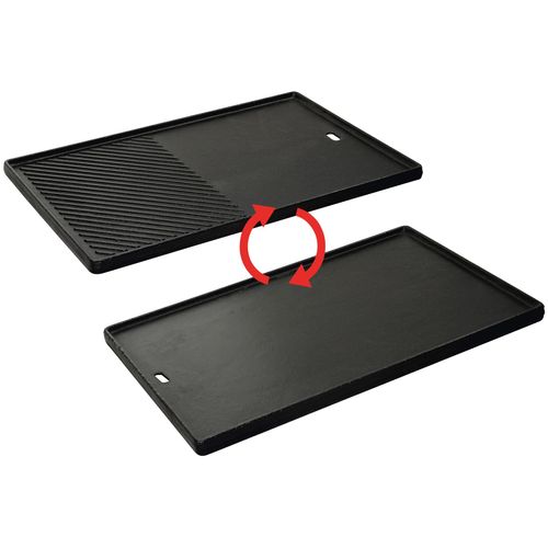 Grillplatte ENDERS Grillroste Gr. B/H: 44,5cm x 5cm, schwarz 12 für Gasgrill KANSAS 4