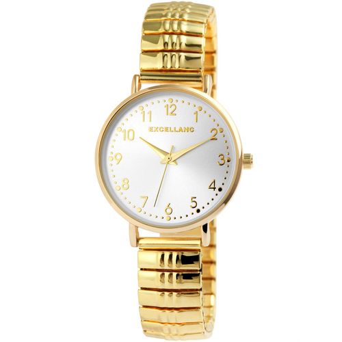 Quarzuhr LADY Armbanduhren goldfarben Damen Quarzuhr