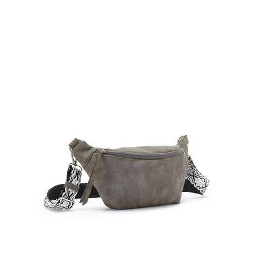 Bauchtasche VIVANCE Gr. B/H/T: 26cm x 12cm x 7cm, grau Damen Taschen CrossBody, Gürteltasche, Brusttasche, Hüfttasche VEGAN