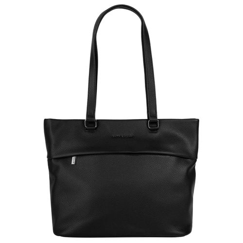 Shopper BETTY BARCLAY, Damen, Gr. B/H/T: 30cm x 30cm x 8cm onesize, schwarz, Polyurethan (PU), unifarben, Taschen