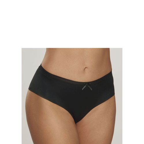 Slip S.OLIVER, Damen, Gr. 40/42, schwarz, Spitze, Microtouch, Obermaterial: 86% Polyamid, 14% Elasthan, Unterhosen, mit graphischer Spitze in transparenter Optik