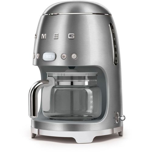 SMEG Filterkaffeemaschine "DCF02SSEU" Kaffeemaschinen Gr. 1,4 l, 10 Tasse(n), silberfarben (chrom)