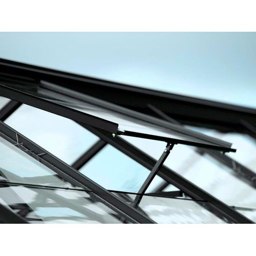 Dachfenster VITAVIA, schwarz, Aluminium, Fenster, ohne Verglasung, schwarz