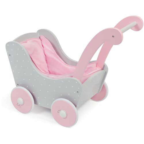 Puppenwagen CHIC2000 "Puntos grey" grau (puntos grau) Kinder aus Holz