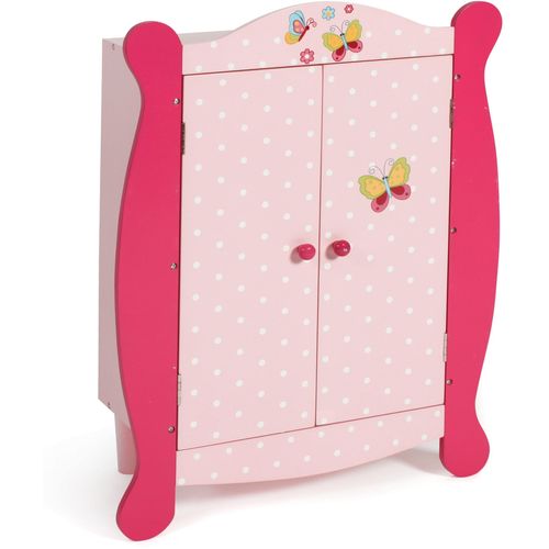 Puppenkleiderschrank CHIC2000 "Papilio Pink" Puppenmöbel pink Kinder