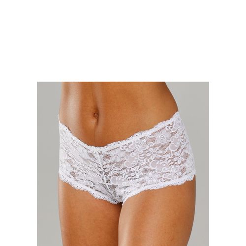 Panty NUANCE, Damen, Gr. 40/42, weiß, Spitze, Obermaterial: 90% Polyamid, 10% Elasthan, körpernah, Unterhosen, aus Spitze