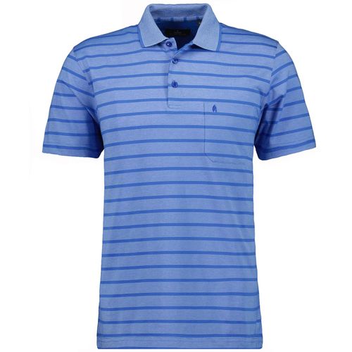 Poloshirt RAGMAN Gr. 3XL, blau (blau, 718) Herren Shirts