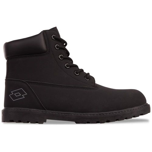 Schnürboots LOTTO, Herren, Gr. 37, schwarz, Synthetik, Textil, sportlich, Schuhe, - mit weich gepolsterter Kante