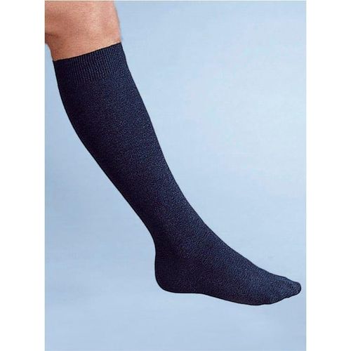 Kniestrümpfe ROGO Gr. 1/35, blau (marine) Damen Socken