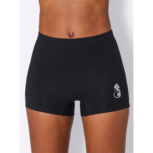 Panty WÄSCHEPUR, Damen, Gr. 40/42, schwarz, 95% Baumwolle, 5% Elasthan, Unterhosen