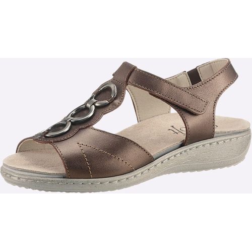 Sandale CLASSIC BASICS Gr. 40, braun (bronzefarben) Damen Schuhe