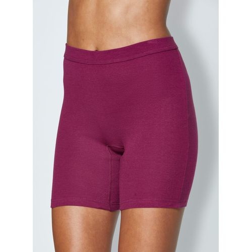 Lange Unterhose WÄSCHEPUR Gr. 46, lila (brombeere), Damen, 100% Baumwolle, Unterhosen