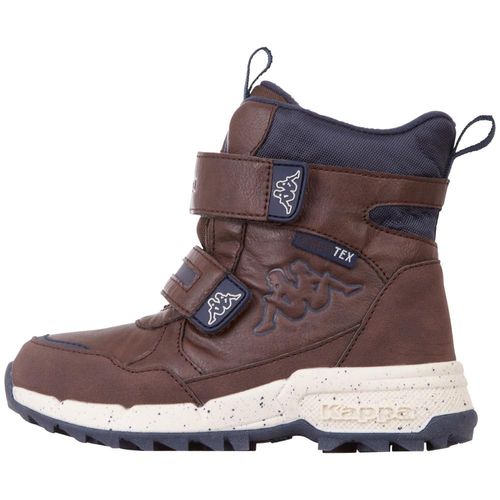 Winterboots KAPPA, Gr. 37, bunt (braun, navy), Synthetik, mehrfarbig, sportlich, Schuhe, mit besonders robuster Sohle