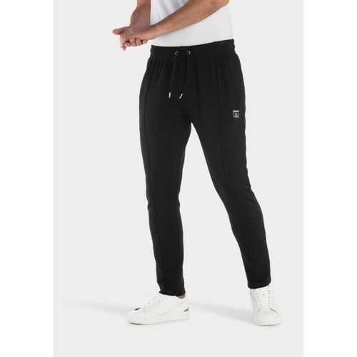 Loungehose AUTHENTIC LE JOGGER Gr. 44/46 (S), N-Gr, schwarz Herren Hosen