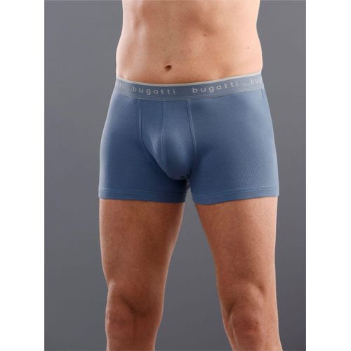 Panty BUGATTI Gr. 8, blau, Herren, 100% Baumwolle, Unterhosen