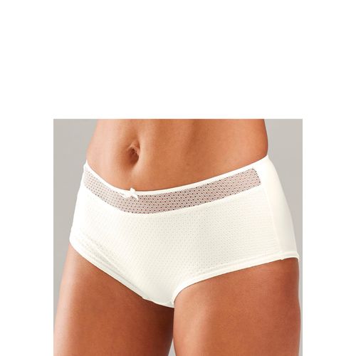 Panty NUANCE, Damen, Gr. 52/54, beige (cream), Microtouch, Obermaterial: 85% Polyamid, 15% Elasthan, figurbetont, Unterhosen, mit feiner Zierschleife und Schmuckaccessoire