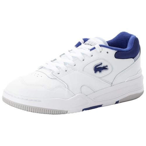 Sneaker LACOSTE "LINESHOT 124 2 SMA" Gr. 42, blau (wht, blu) Schuhe