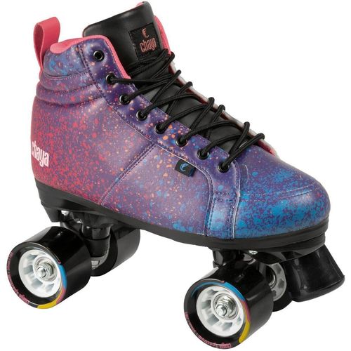 Rollschuhe CHAYA "Air Brush" Inlineskates_Rollschuhe_Schlittschuhe Gr. 36, bunt (blau, pink, schwarz) Kinder