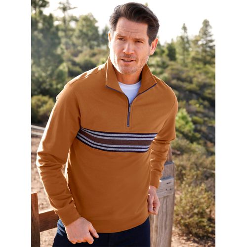 Sweatshirt CATAMARAN Gr. 52/54, braun (cognac) Herren Sweatshirts