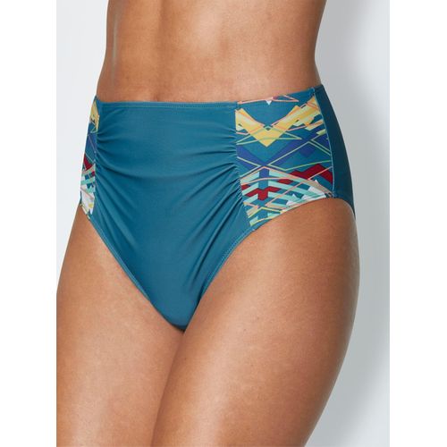 Bikini-Hose FEEL GOOD Gr. 52, Normalgrößen, bunt (topas, gemustert) Damen Badehosen