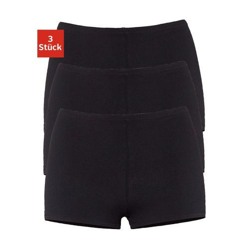 Panty PETITE FLEUR, Damen, Gr. 48/50, schwarz, Obermaterial: 95% Baumwolle, 5% Elasthan, unifarben, körpernah, Unterhosen, aus elastischer Baumwoll-Qualität