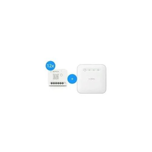 Bosch Smart Home - Starter Set Licht-/ Rollladensteuerung mit 12 Unterputz-Aktoren (Gen. 2)