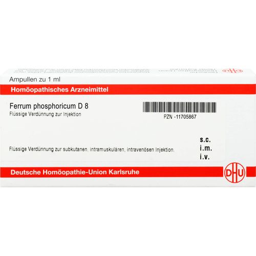 Ferrum Phosphoricum D8 Ampullen 8 ML