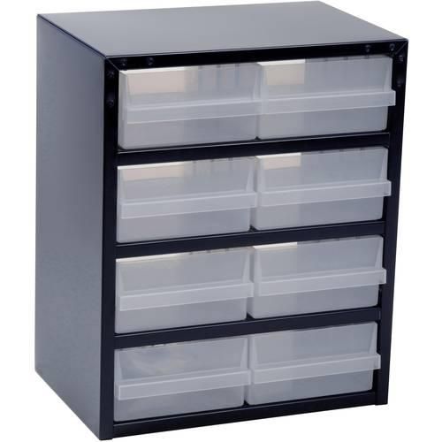 raaco 250/8-2 Kleinteilemagazin (L x B x H) 255 x 357 x 435 mm Anzahl Fächer: 8 Inhalt 1 St.