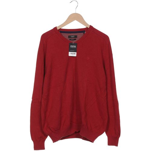 Bugatti Herren Pullover, rot, Gr. 54