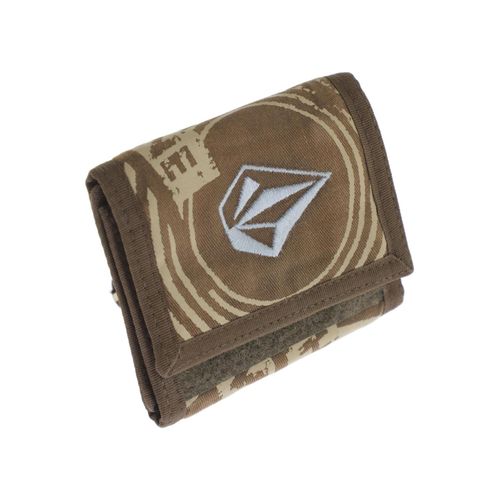 Volcom Herren Portemonnaie, braun, Gr.