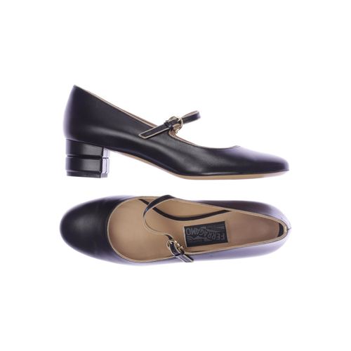 Salvatore Ferragamo Damen Pumps, schwarz, Gr. 40