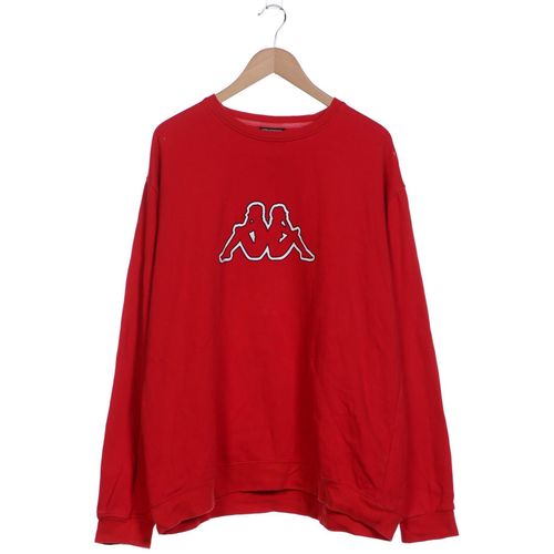 Kappa Herren Sweatshirt, rot, Gr. 58