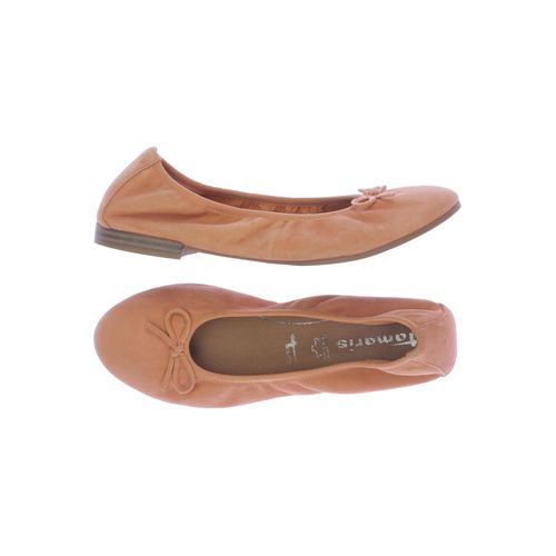 Tamaris Damen Ballerinas, orange, Gr. 38