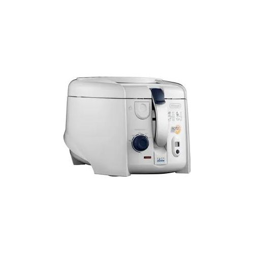 DE'LONGHI Rotofritteuse "F 28313.W" Fritteusen Fassungsvermögen 1 kg weiß