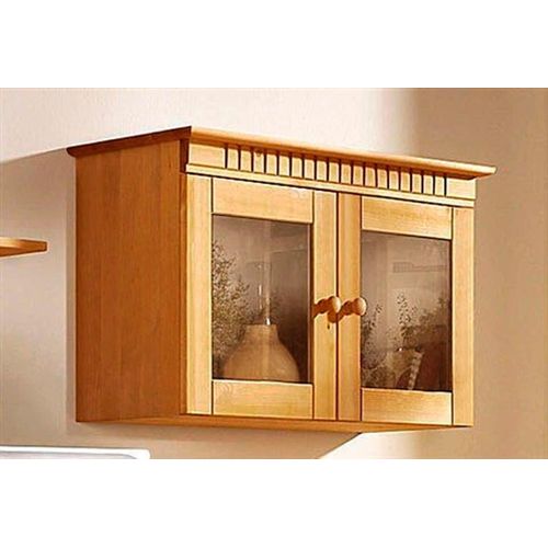 Hängevitrine HOME AFFAIRE Schränke beige (natur gebeizt, gewachst)