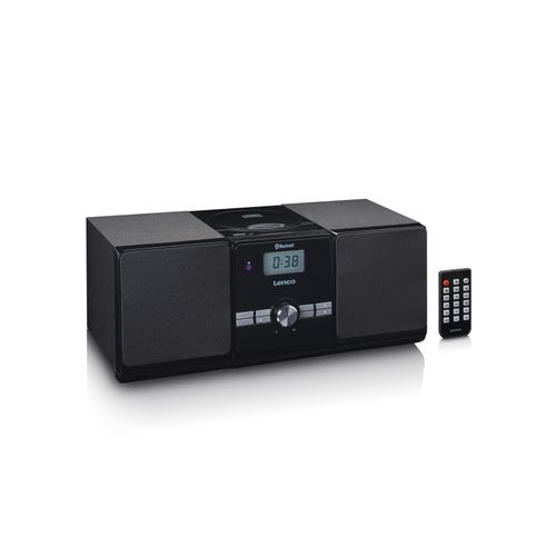 LENCO MC-030BK Mikro-Set mit CD/ MP3-Player