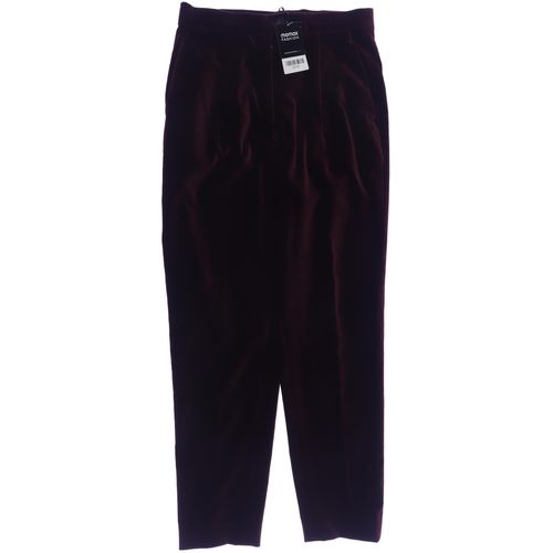 Jil Sander Damen Stoffhose, bordeaux, Gr. 40