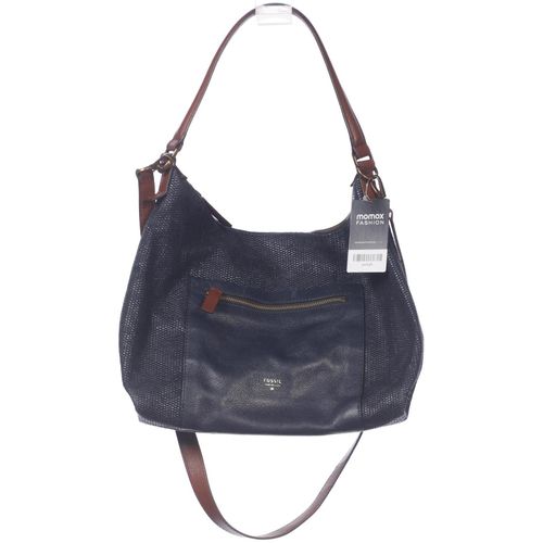 Fossil Damen Handtasche, marineblau, Gr.