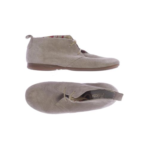 Rieker Damen Halbschuh, beige, Gr. 34