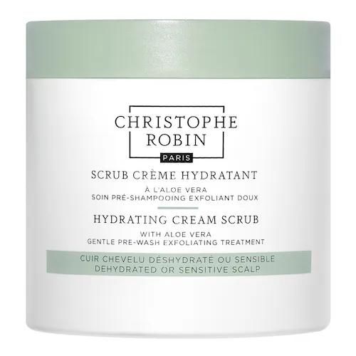 Christophe Robin - Aloe Vera Feuchtigkeitsspendendes Creme Scrub - Kopfhautpflege - hydrating Cream Scrub 250ml