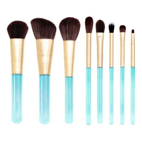 Nabla - Aquamarine Essential Brush Set - xmas Set Aquamarine Brush Set