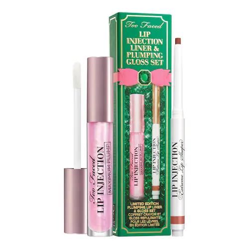 Too Faced - Lip Injection Liner & Plumping Gloss - Make-up-set - lip Injection Liner & Plump Gloss Ho24