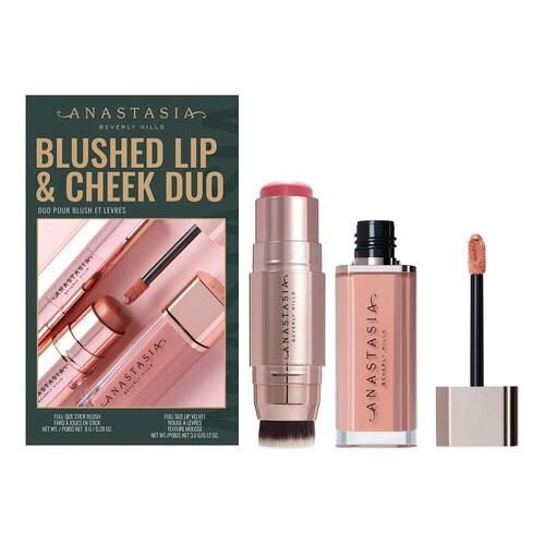 Anastasia Beverly Hills - Blushed Lip & Cheek Duo - Make-up-set Für Lippen Und Wangen - holiday Kit Blushed Lip & Cheek Duo