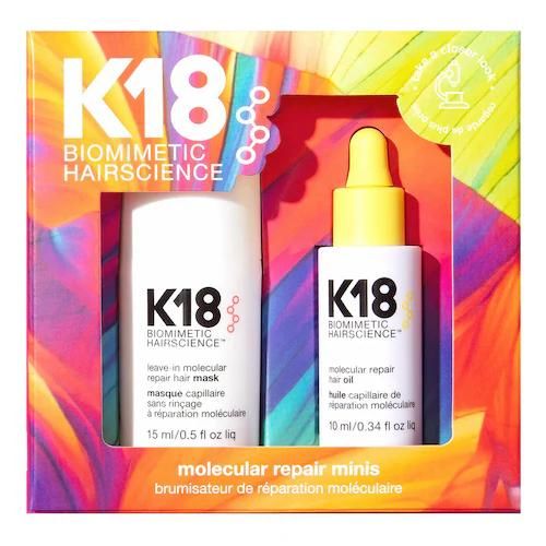 K18 - Molecular Repair Minis - Set Mit Repair- Und Anti-frizz-pflegeroutine - molecular Repair Minis Holiday Set