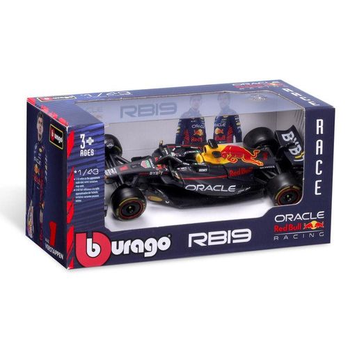 Red Bull Racing Modellauto, RB-19, Bburago, 1:43, Max Verstappen #1, 2023